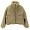 ザラ ZARA クロップド ボアフリースジャケット レディース import:S