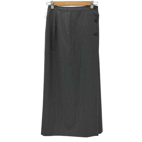 YOHJI YAMAMOTO WORK SHOP ボタンスリットウールスカート レディース