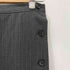 YOHJI YAMAMOTO WORK SHOP ボタンスリットウールスカート レディース