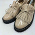 オデットエオディール Odette e Odile エナメル リボンチャーム スタッズ 厚底 タッセル ローファー レディース JPN:24