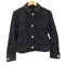 ザラ ZARA ショート丈 ジャガード織ジャケット レディース import:S