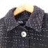 ザラ ZARA ショート丈 ジャガード織ジャケット レディース import:S