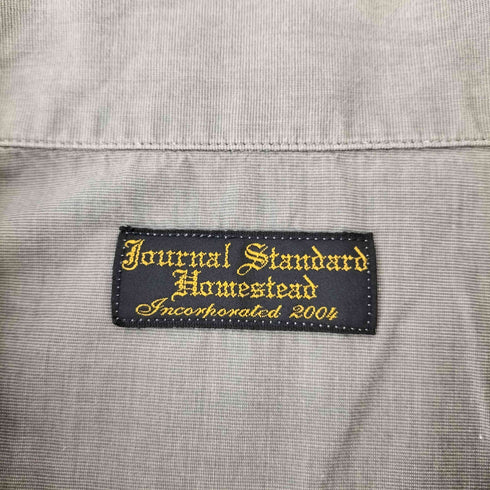 ジャーナルスタンダードホームステッド JOURNAL STANDARD J.S HOMESTEAD 21SS ハケメ ショートスリーブシャツ メンズ メンズ FREE
