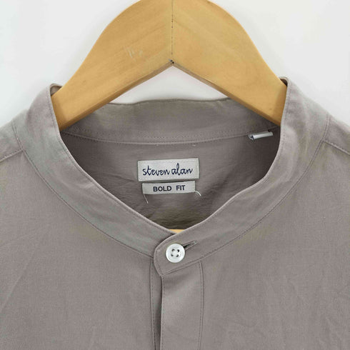スティーブンアラン Steven Alan RYN/TWL BOX BAND COLLAR SHIRT-BOLD シャツ メンズ JPN:XL