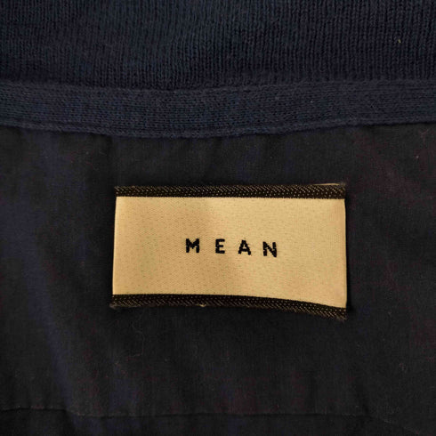 mean ニット切替シャツ 日本製 メンズ 4