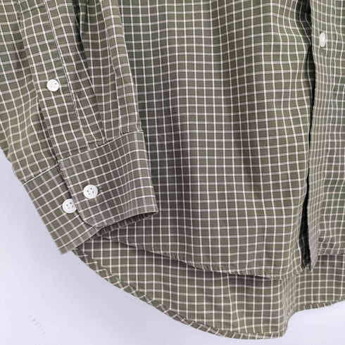 バナナリパブリック BANANA REPUBLIC 90S L/S BD チェックシャツ メンズ JPN:S
