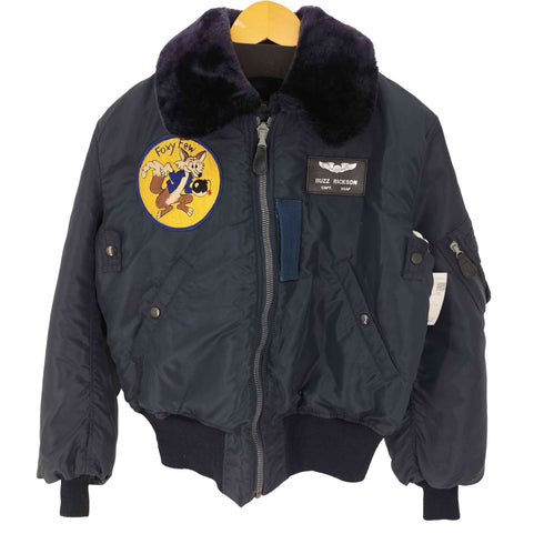 バズリクソンズ BUZZ RICKSONS B-15C フライトジャケット US AIR FORCE ワッペン FOXY FEW メンズ US:38