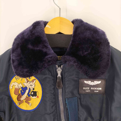 バズリクソンズ BUZZ RICKSONS B-15C フライトジャケット US AIR FORCE ワッペン FOXY FEW メンズ US:38