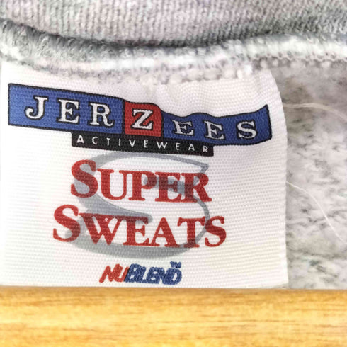 ジャージーズ JERZEES 90-00S ワンポイント刺繍 ハーフジップスウェット メンズ JPN:M