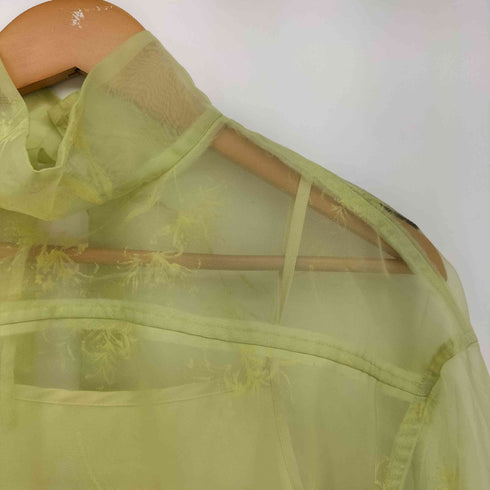 リリーブラウン Lily Brown 23SS フロッキー オーガンジー ブラウス レディース ONE SIZE