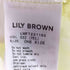 リリーブラウン Lily Brown 23SS フロッキー オーガンジー ブラウス レディース ONE SIZE