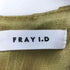 フレイアイディー FRAY I.D 23AW サテンタックワンピース レディース JPN:0