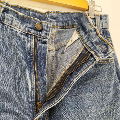 リーバイス Levis 90S USA製 ケミカルウォッシュ ジップフライデニムパンツ ボタン裏515刻印 メンズ 32×34
