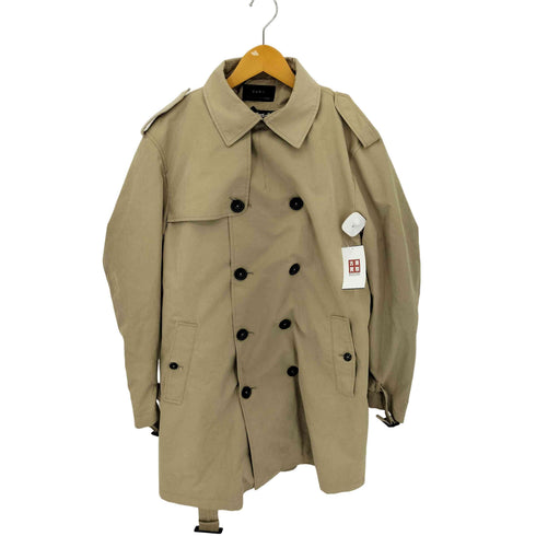 ザラ ZARA インナーダウン トレンチコート メンズ import:L
