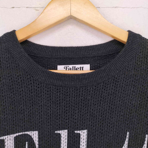 FALLETT フロントプリントメッシュコットンL/S TEE メンズ JPN:M