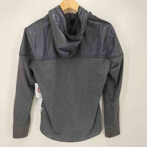 バーバリーブラックレーベル BURBERRY BLACK LABEL フーデッド 切り替えスウェット メンズ JPN:2