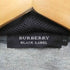 バーバリーブラックレーベル BURBERRY BLACK LABEL フーデッド 切り替えスウェット メンズ JPN:2