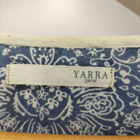 ヤラ YARRA 総柄 装飾 ロングワンピース レディース FREE