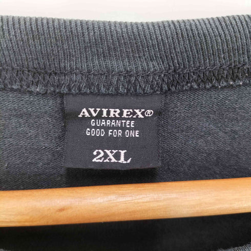 アヴィレックス AVIREX ワッペンデザインクルーネックTシャツ メンズ 2XL
