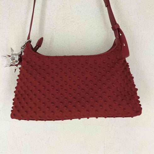 チャールズキース CHARLES & KEITH スパイクテキスチャークロスボディバッグ レディース