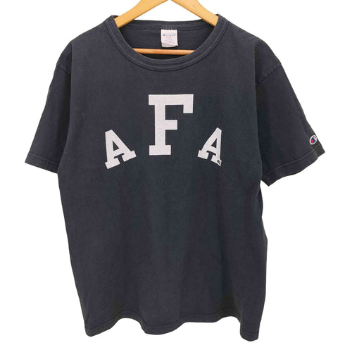 チャンピオン Champion USA製 T1011 AFAプリントクルーネックTシャツ メンズ JPN:L