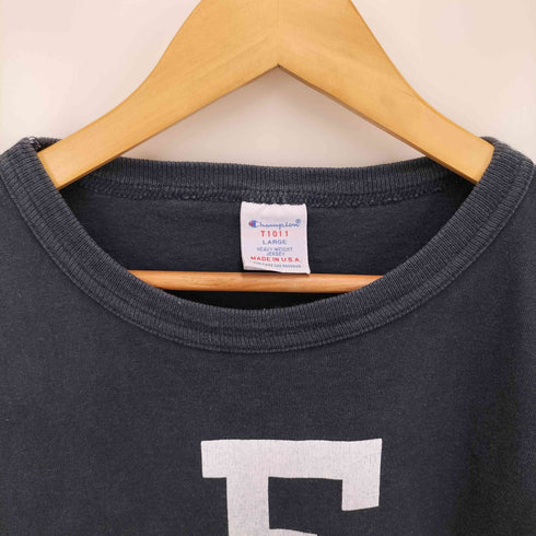 チャンピオン Champion USA製 T1011 AFAプリントクルーネックTシャツ メンズ JPN:L