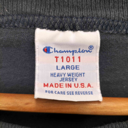 チャンピオン Champion USA製 T1011 AFAプリントクルーネックTシャツ メンズ JPN:L