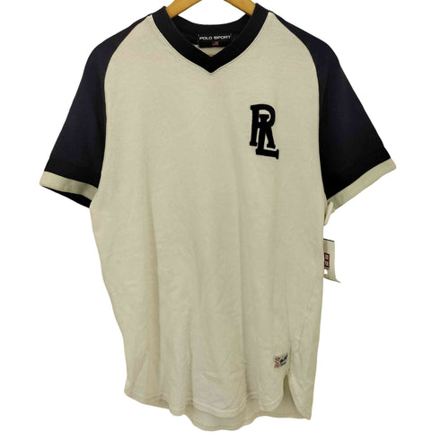 ポロスポーツラルフローレン POLO SPORT RALPH LAUREN 90S フロントロゴバイカラ-Tシャツ メンズ JPN:L