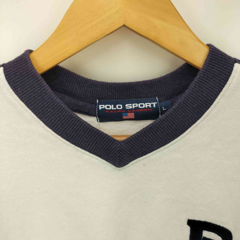 ポロスポーツラルフローレン POLO SPORT RALPH LAUREN 90S フロントロゴバイカラ-Tシャツ メンズ JPN:L