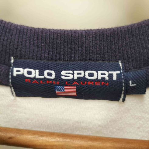 ポロスポーツラルフローレン POLO SPORT RALPH LAUREN 90S フロントロゴバイカラ-Tシャツ メンズ JPN:L