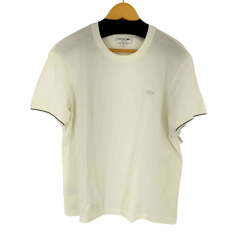 ラコステ LACOSTE Ribbed Neck Tシャツ メンズ FR:5
