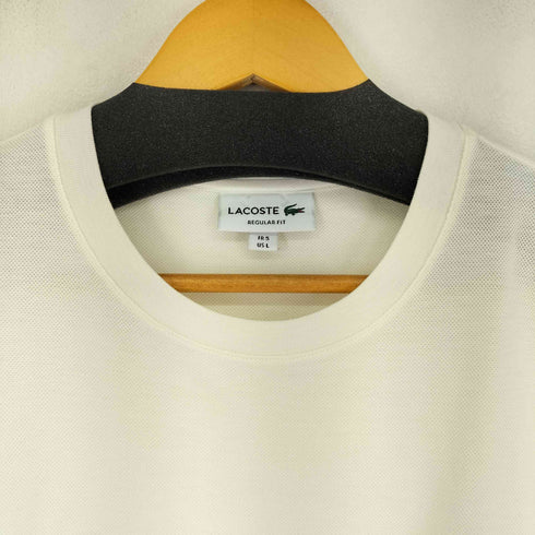ラコステ LACOSTE Ribbed Neck Tシャツ メンズ FR:5