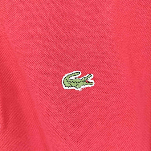 シュミーズラコステ CHEMISE LACOSTE 80s フランス製 鹿の子ポロシャツ メンズ FR:5