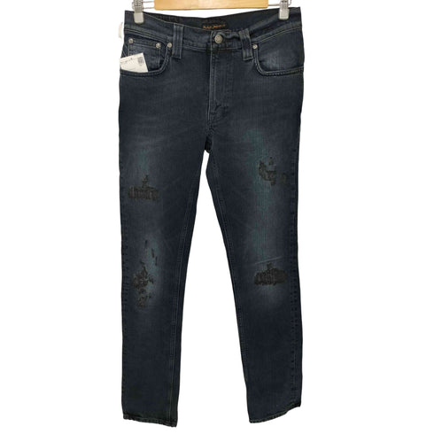 ヌーディージーンズ Nudie Jeans リペア加工 デニムパンツ メンズ W29L32