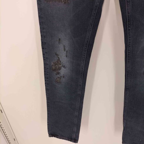 ヌーディージーンズ Nudie Jeans リペア加工 デニムパンツ メンズ W29L32