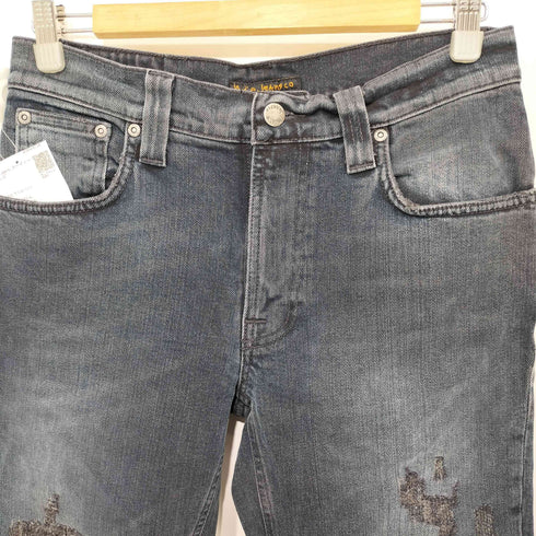 ヌーディージーンズ Nudie Jeans リペア加工 デニムパンツ メンズ W29L32