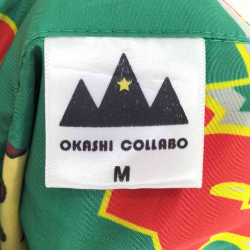 OKASHI COLLABO 総柄シャツ セットアップ メンズ import:M