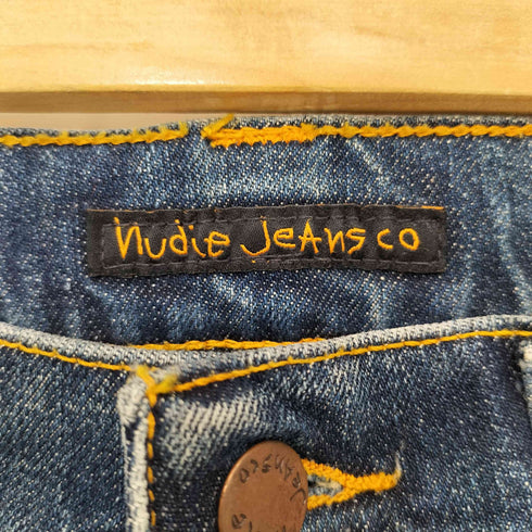 ヌーディージーンズ Nudie Jeans リペア加工 デニムパンツ メンズ W29L32