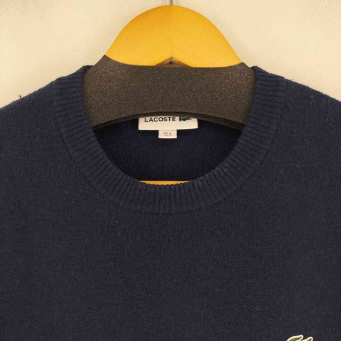 ラコステ LACOSTE Crew Neck Contrast Bands Heathered Jacquard Sweater メンズ FR;4