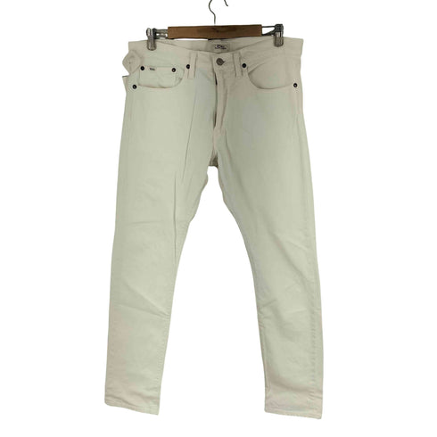 ポロラルフローレン POLO RALPH LAUREN THE SULLIVAN SLIM ホワイトデニムパンツ メンズ 32X32