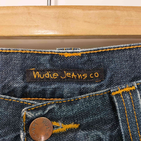 ヌーディージーンズ Nudie Jeans ボタンフライ デニムパンツ メンズ W32L32