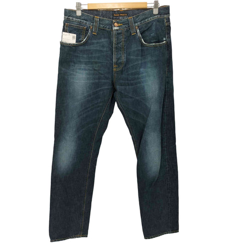 ヌーディージーンズ Nudie Jeans ボタンフライ デニムパンツ メンズ W32L32