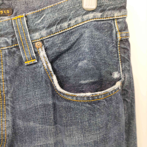 ヌーディージーンズ Nudie Jeans ボタンフライ デニムパンツ メンズ W32L32