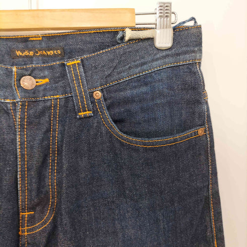 ヌーディージーンズ Nudie Jeans ボタンフライ デニムパンツ メンズ W32L32