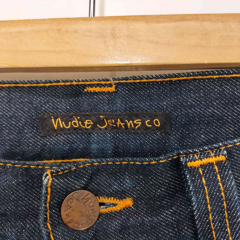 ヌーディージーンズ Nudie Jeans ボタンフライ デニムパンツ メンズ W32L32