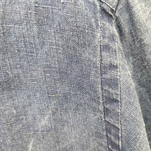 アルチザン ARTISAN ワイドカラー リネンシャツ メンズ import:M