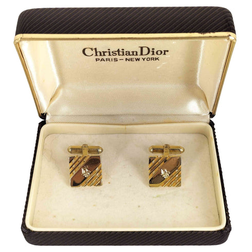 クリスチャンディオール Christian Dior スクエア タイピン カフス メンズ