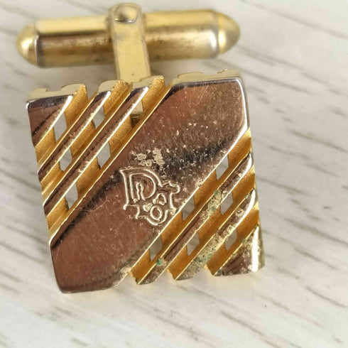 クリスチャンディオール Christian Dior スクエア タイピン カフス メンズ
