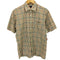 ダックスロンドン DAKS LONDON S/Sシアサッカーチェックシャツ メンズ M