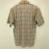 ダックスロンドン DAKS LONDON S/Sシアサッカーチェックシャツ メンズ M